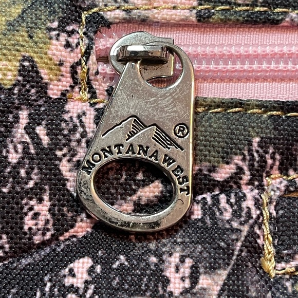 Montana west crossbody purse pink camo with cross nwot faux stones tourquoise - Picture 7 of 7